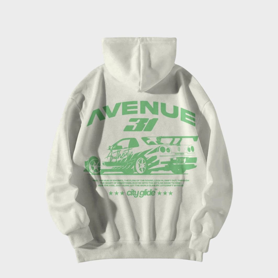 Leaf Avenue Hoodie - City Glide Shop