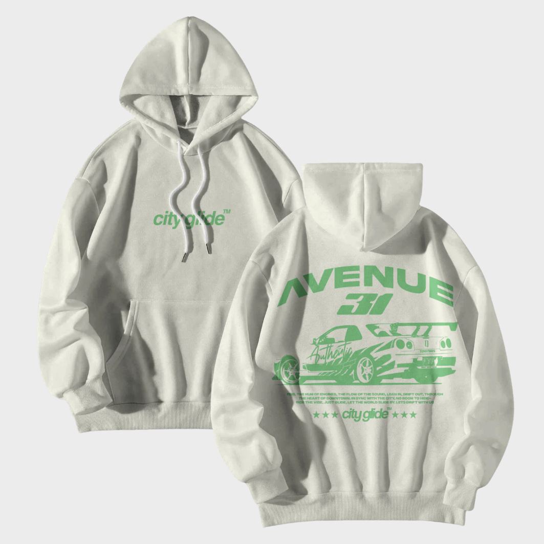 Leaf Avenue Hoodie - City Glide Shop