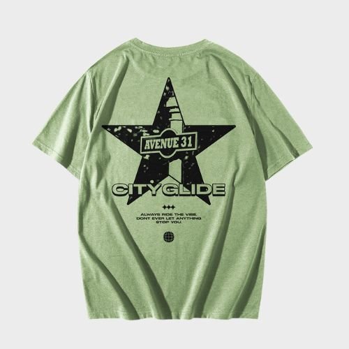 Lime Avenue T-Shirt - City Glide Shop