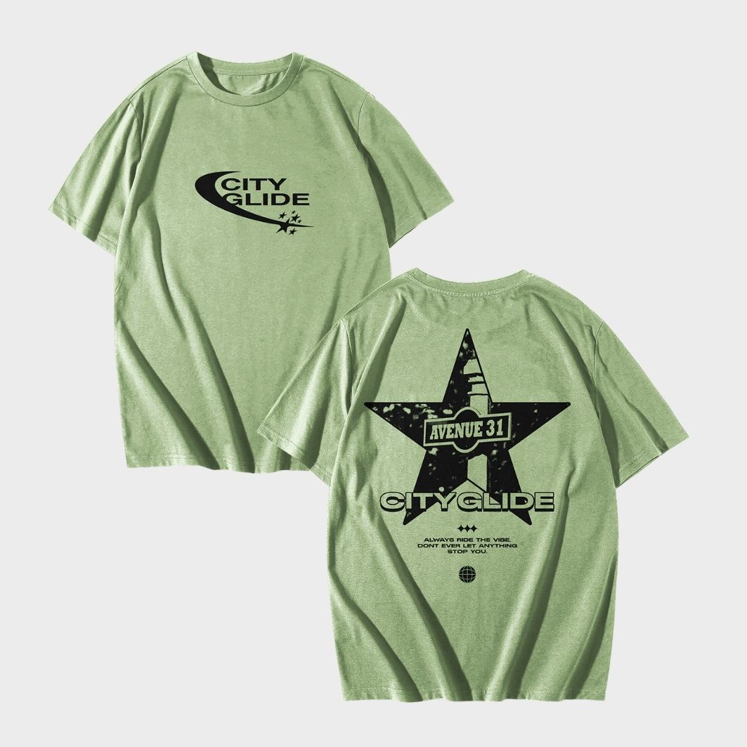 Lime Avenue T-Shirt - City Glide Shop