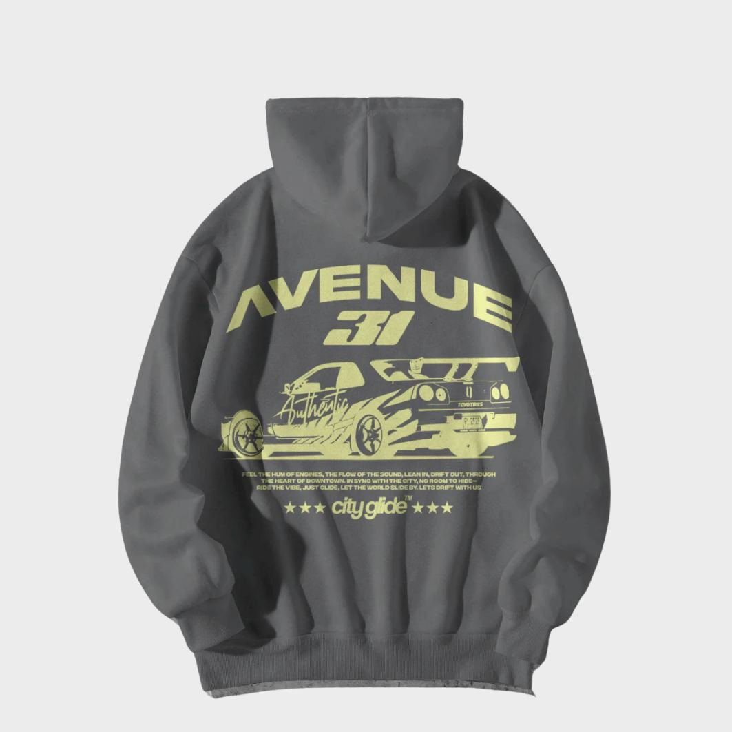 Slate Avenue Hoodie - City Glide Shop
