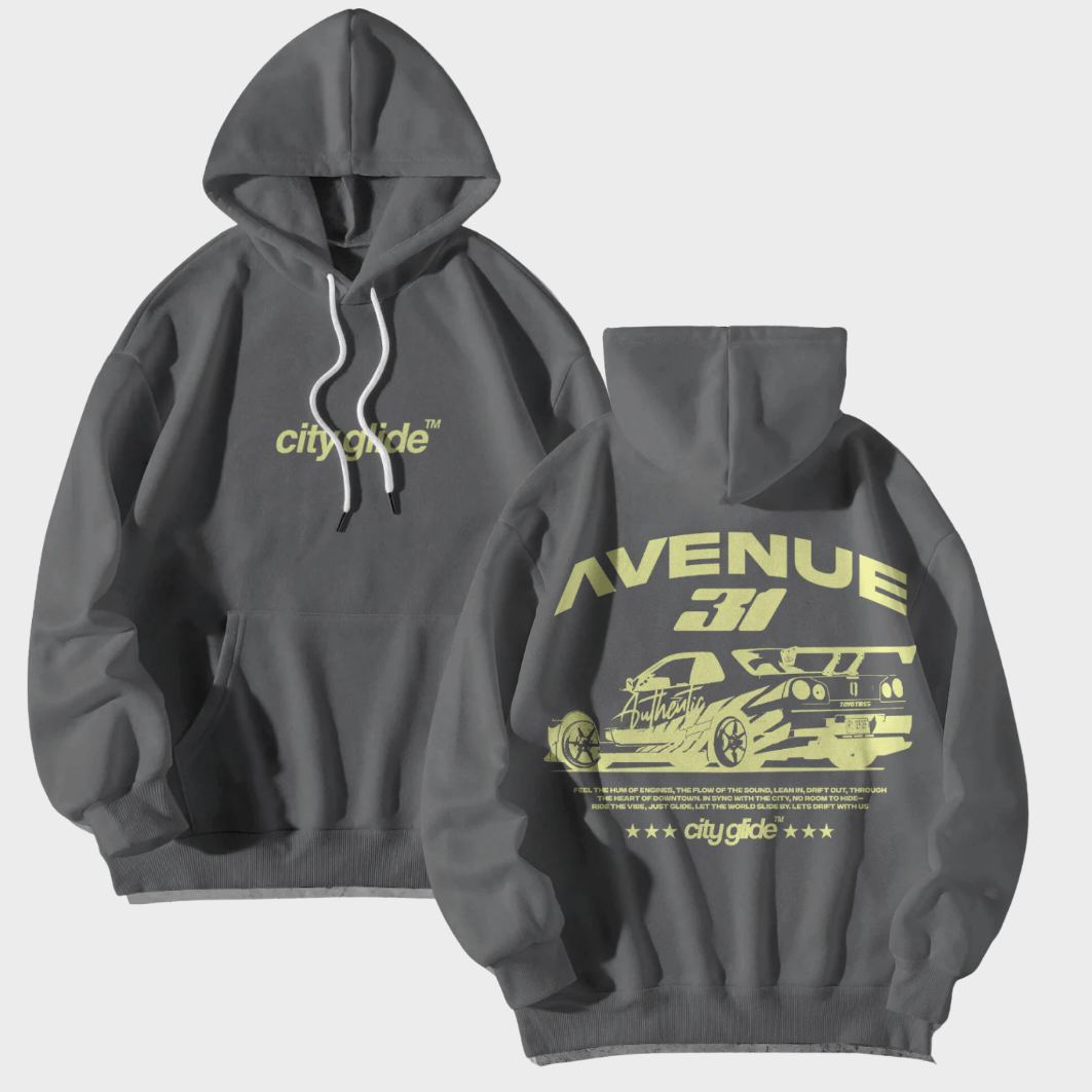 Slate Avenue Hoodie - City Glide Shop